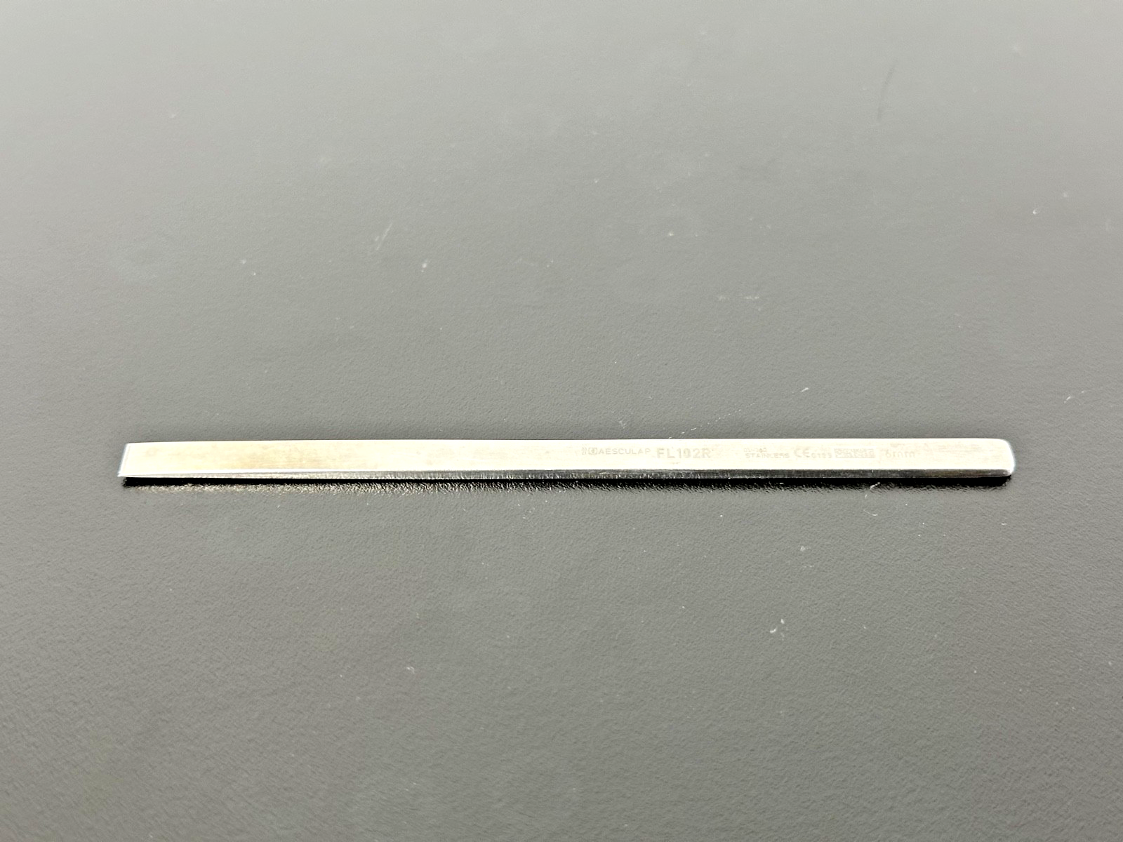 Aesculap FL102R Lambotte 6mm Straight Osteotome 5 Inch Stainless0