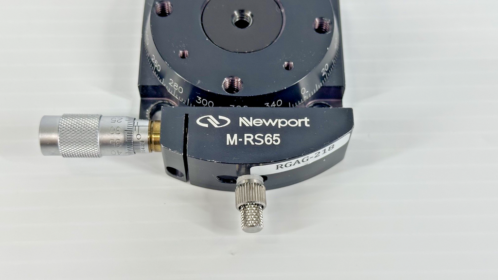 Newport M RS65 65mm Manual Rotation Stage 360° w/ Micrometer Metric3