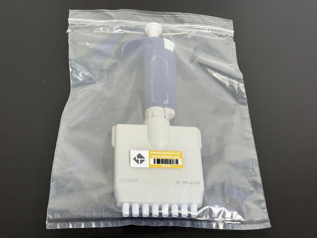Rainin L 200 Pipet Lite LTD 8 Channel Multichannel Pipette 20 200uL5