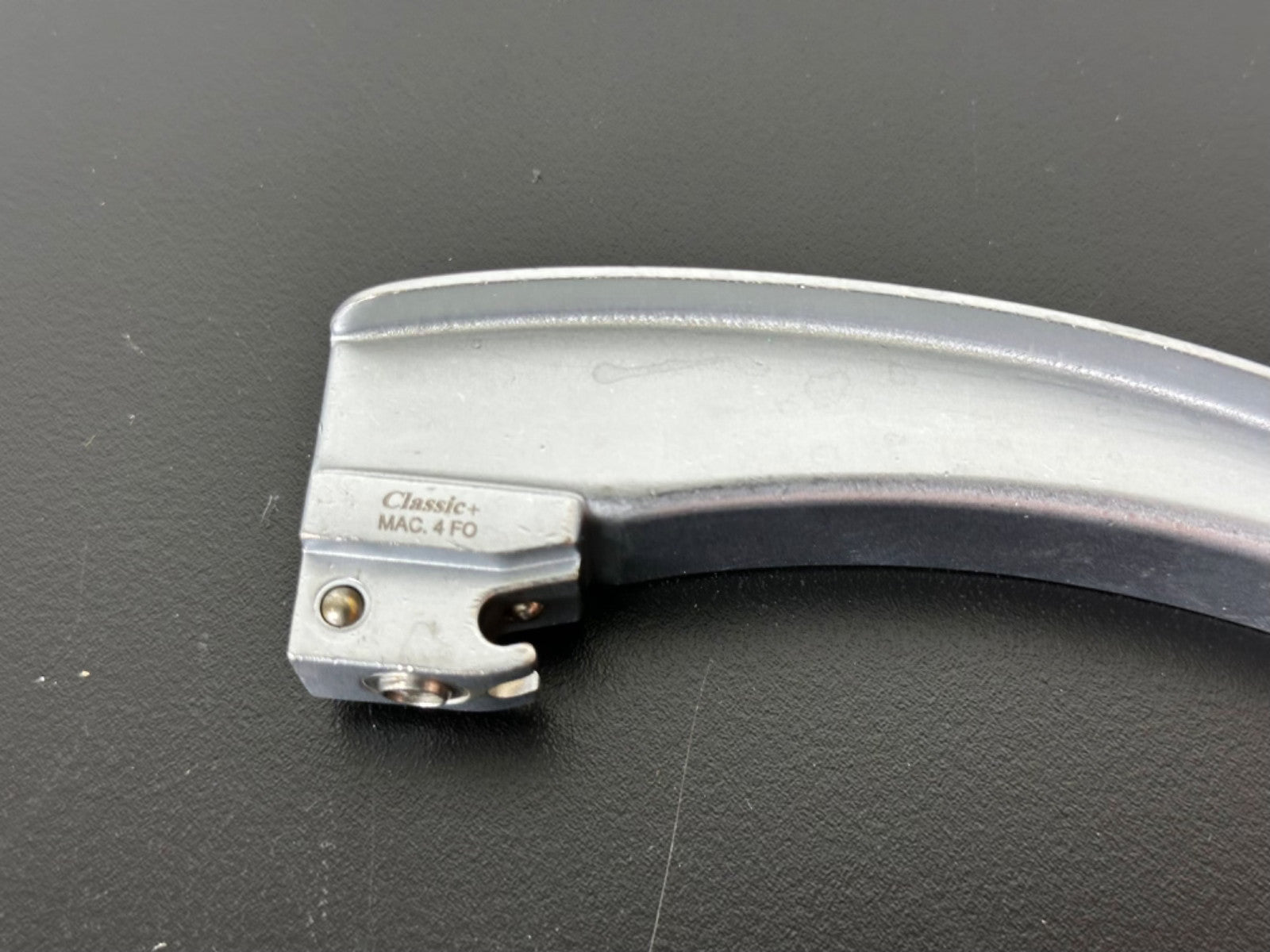 HEINE Classic+ MAC 4 FO Fiber Optic Laryngoscope Blade Size 4 Stainless Germany1