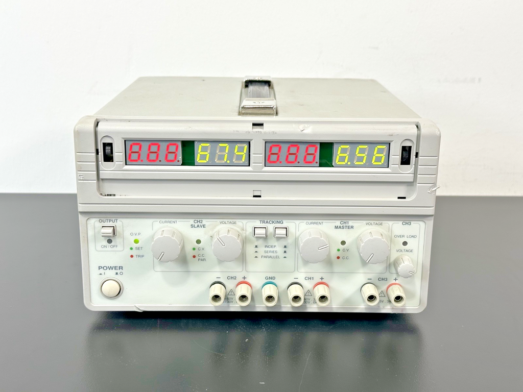 GW Instek SPD 3606 375W 3 Channel Dual Range DC Power Supply Powers On0