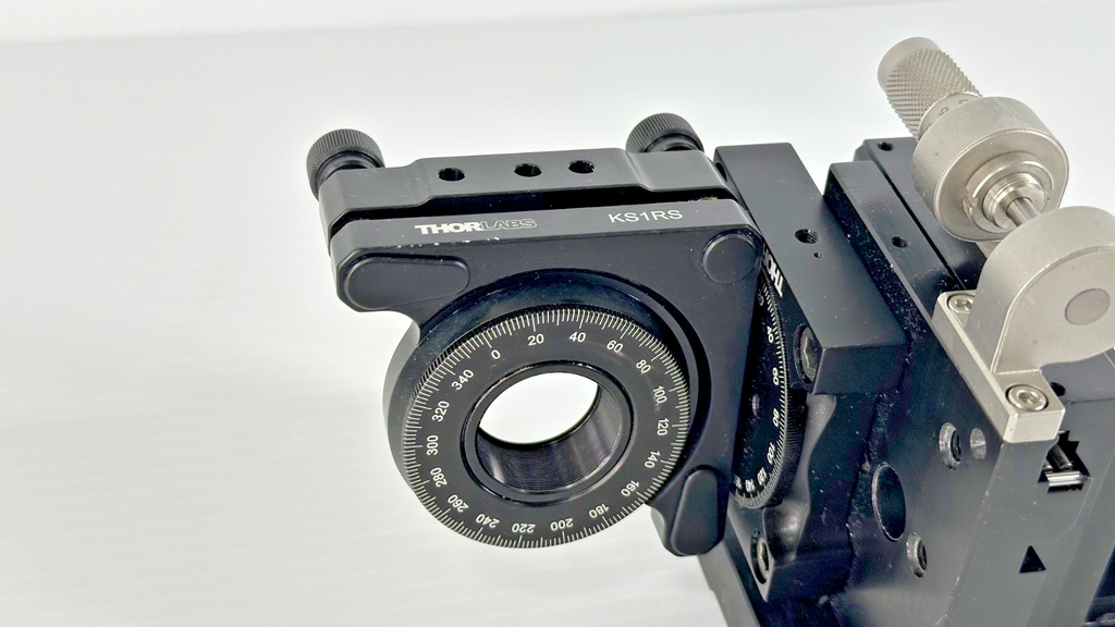 Thorlabs KS1RS Rotation Mount w/ Newport M 433 Multi Axis Stage Assembly1