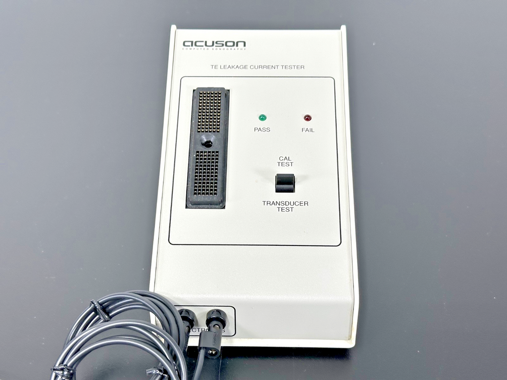 Acuson TE Leakage Current Tester Diagnostic Equipment Used Untested1