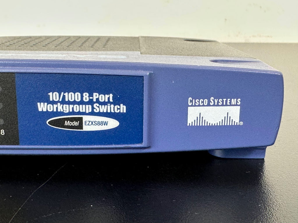 Linksys EZXS88W 8 Port 10/100 Workgroup Switch Cisco Ethernet Network Hub1