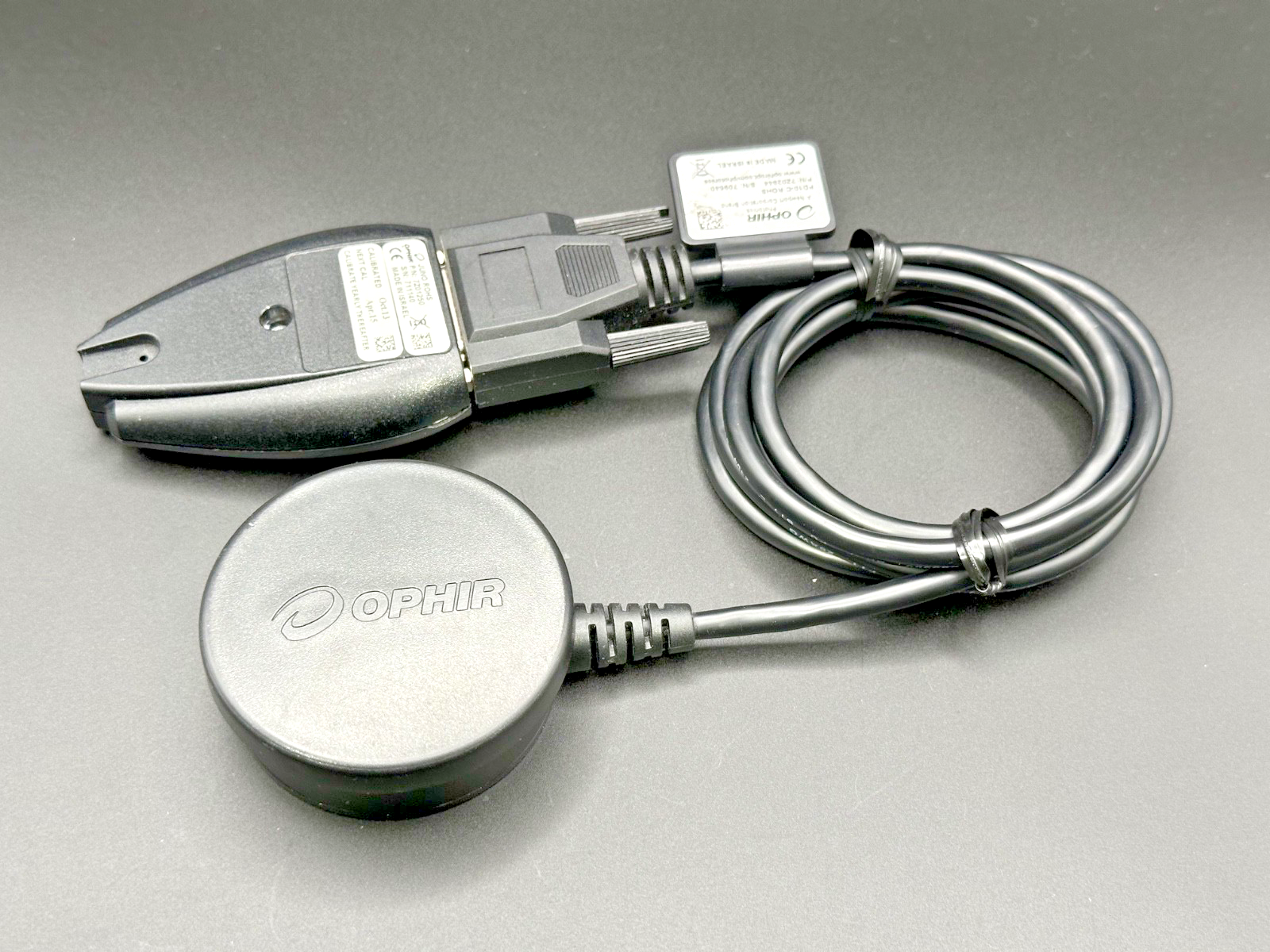 Ophir PD10-C Energy Sensor 7Z02944 w/ Juno USB Interface 7Z012500