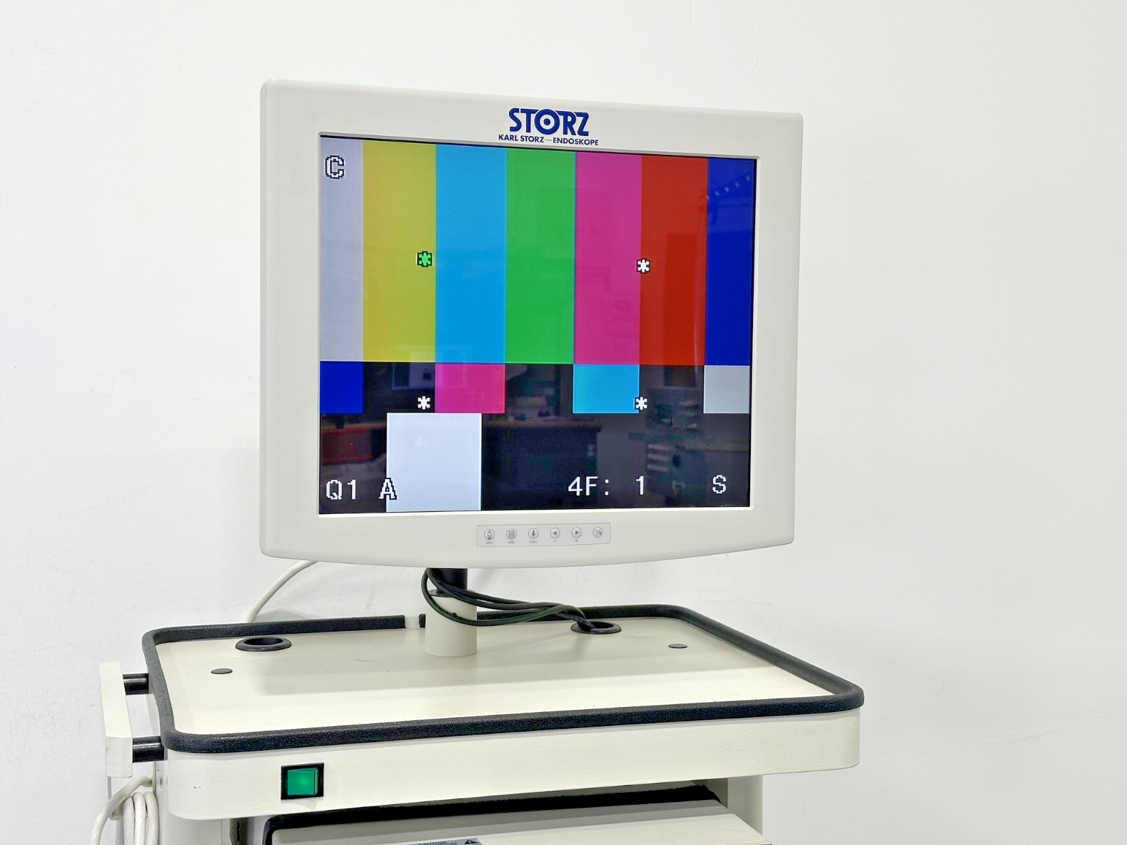 Karl Storz Xenon Nova 175 Telecam DX II Endoscopy Tower Cart Sony UP 51MD1