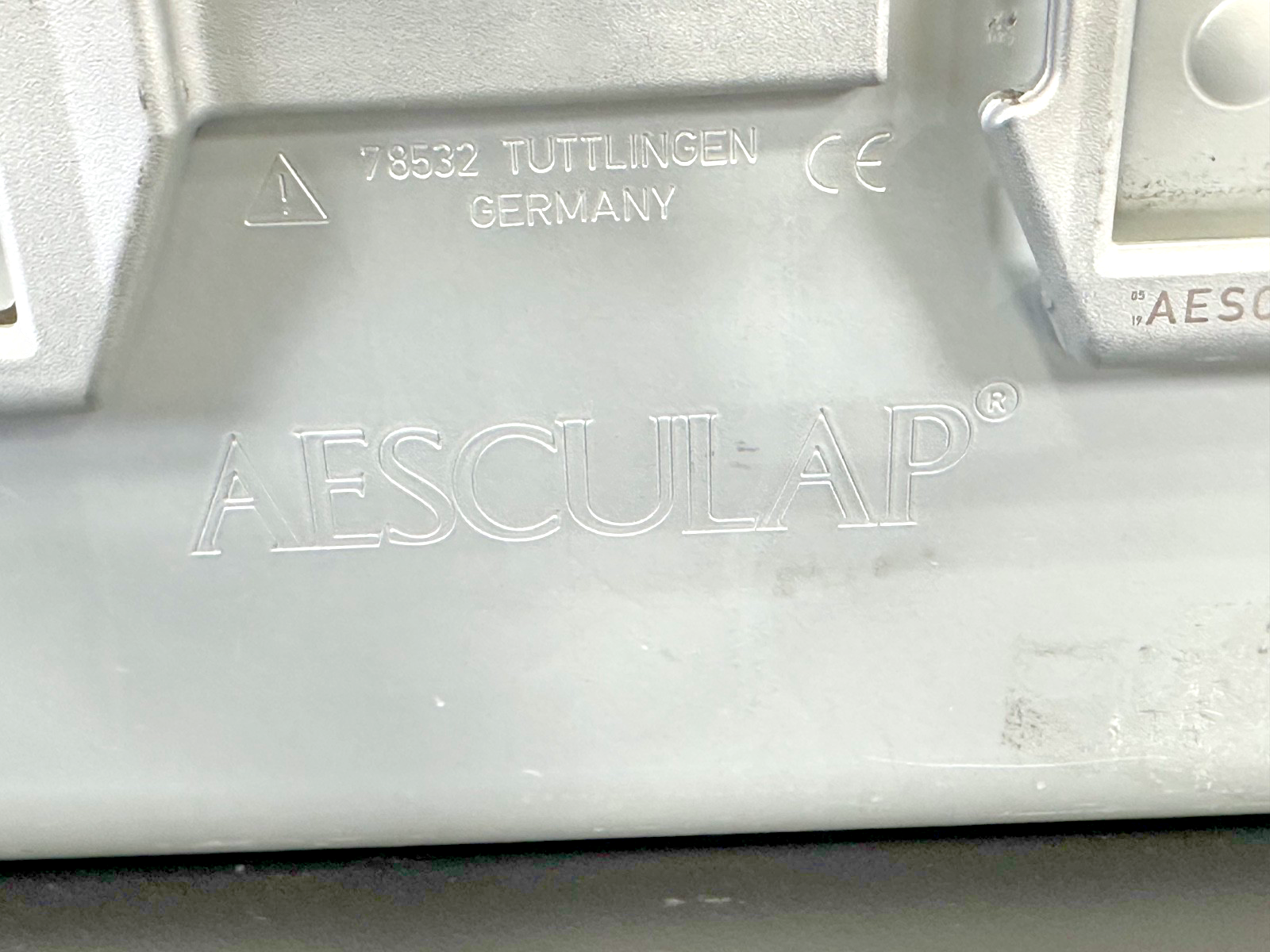 Aesculap PrimeLine Rigid Instrument Container Case Filter Teal Lid Germany5