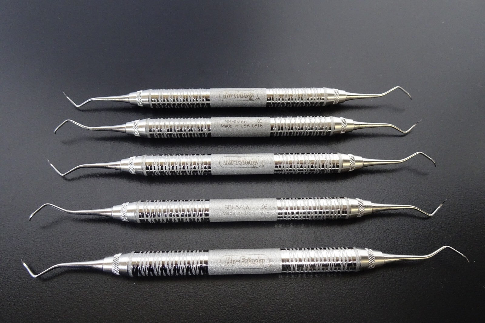 x5) HU Fridey SBH5 66 Double End Barnhart Dental Curette0