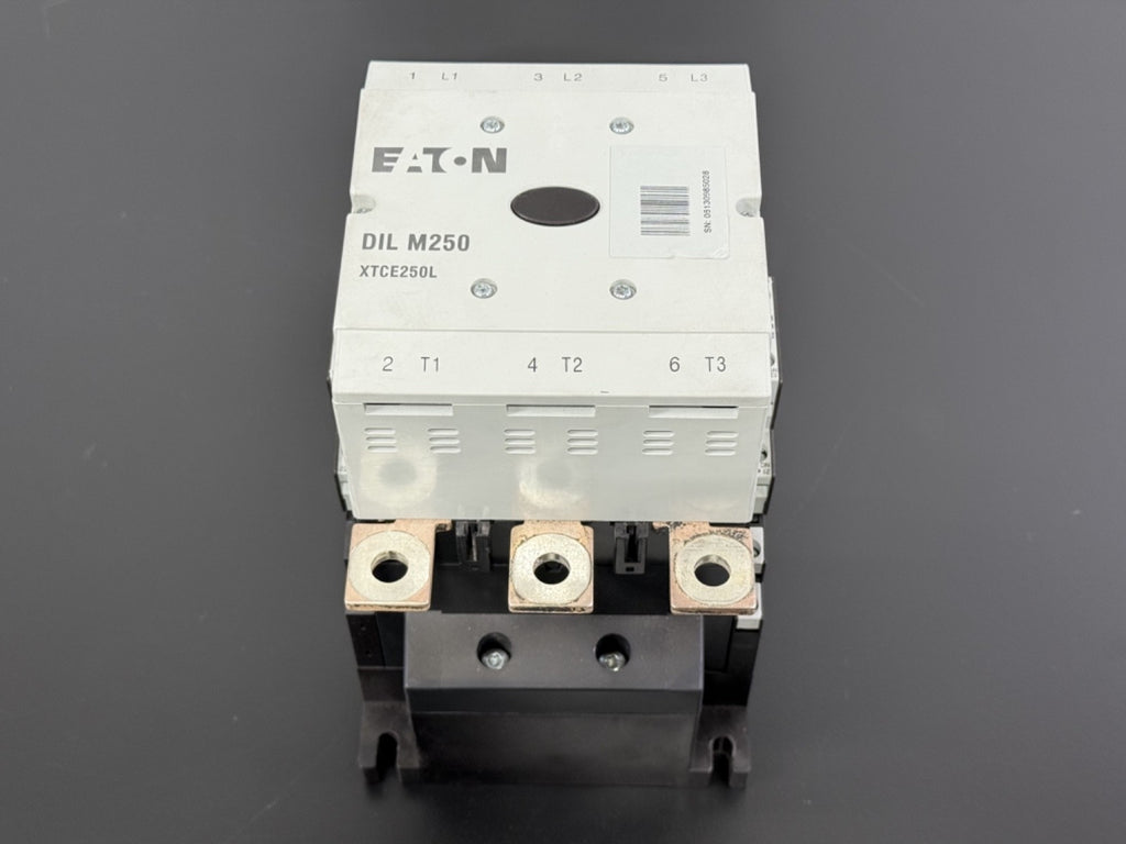 Eaton XTCE250L DIL M250 IEC Power Contactor 3 Pole 250A 600V AC1
