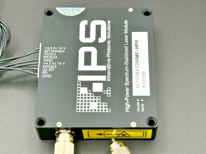 IPS I0785MU1200MF HPU Spectrum Stabilized Photonics Module w/ Fiber2