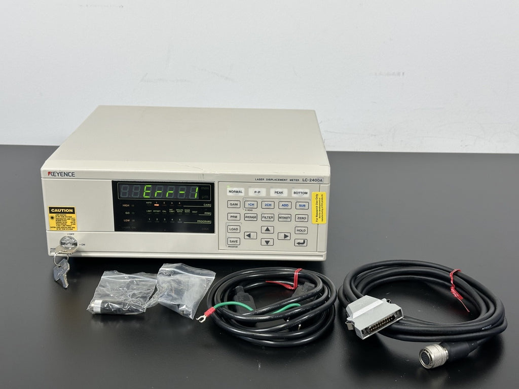 Keyence LC 2400A Laser Displacement Meter Controller Unit For Parts0