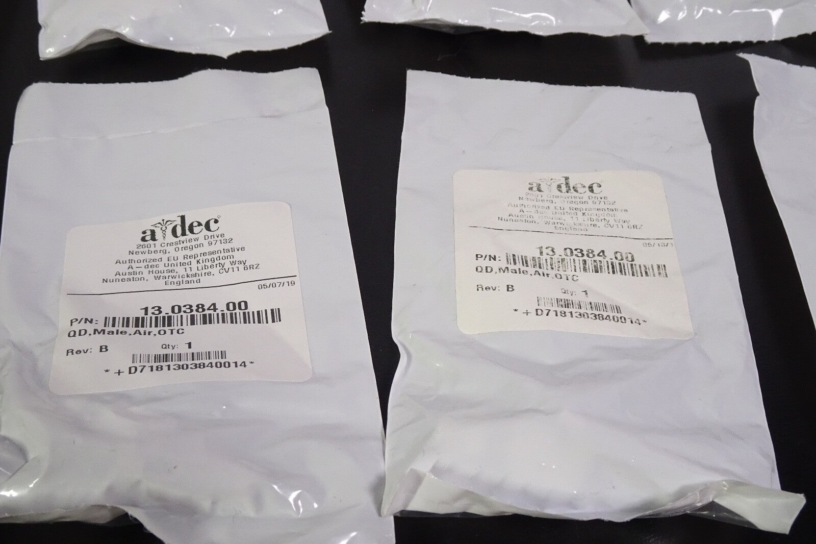 Lot x13) Aidec 13.0384.00 OD Male Air1