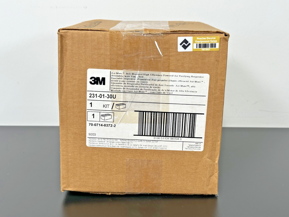 3M 231 01 30U Air Mate Belt Mounted Powered Air Purifying Respirator Kit0