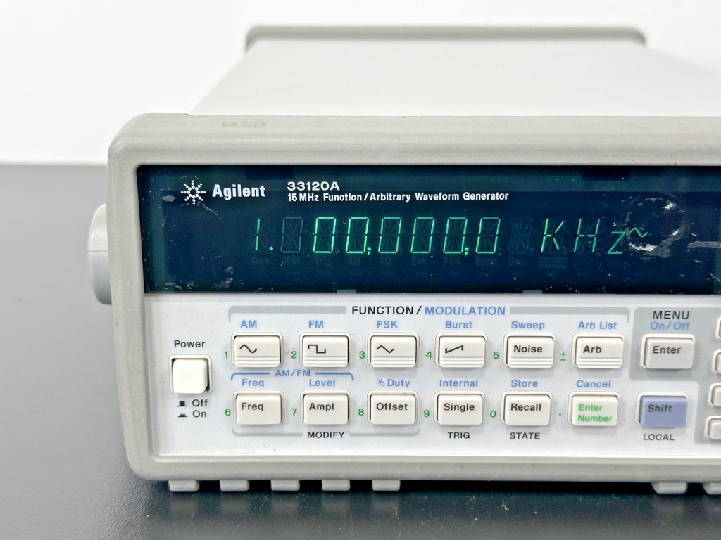 Agilent 33120A 15MHz Function Arbitrary Waveform Generator Option 001 Working1