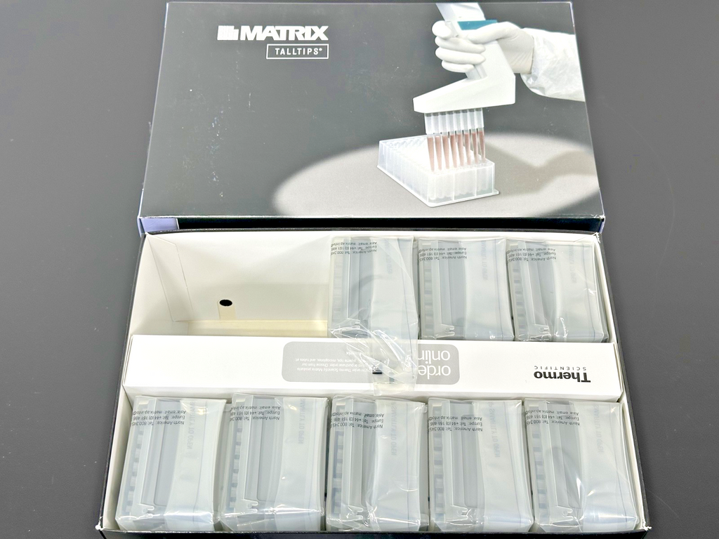 Thermo Matrix 7635 TallTips 12.5uL 40mm Sterile Filter Tips 8 Racks1