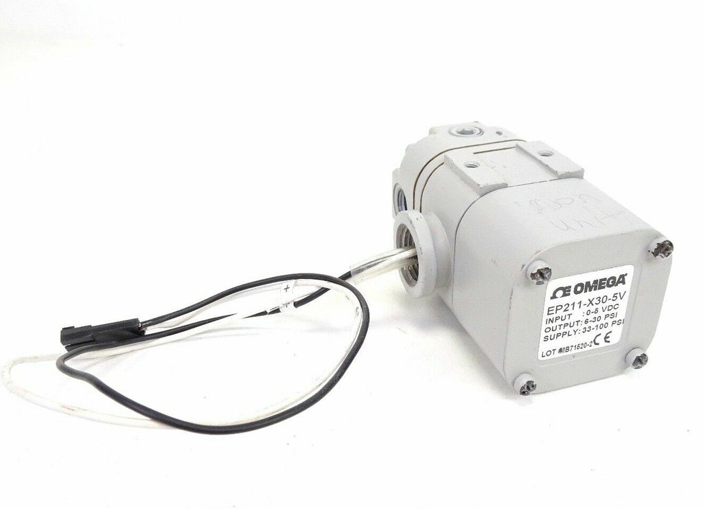 Omega EP211 X30 5V General Purpose Electropneumatic Transducers3