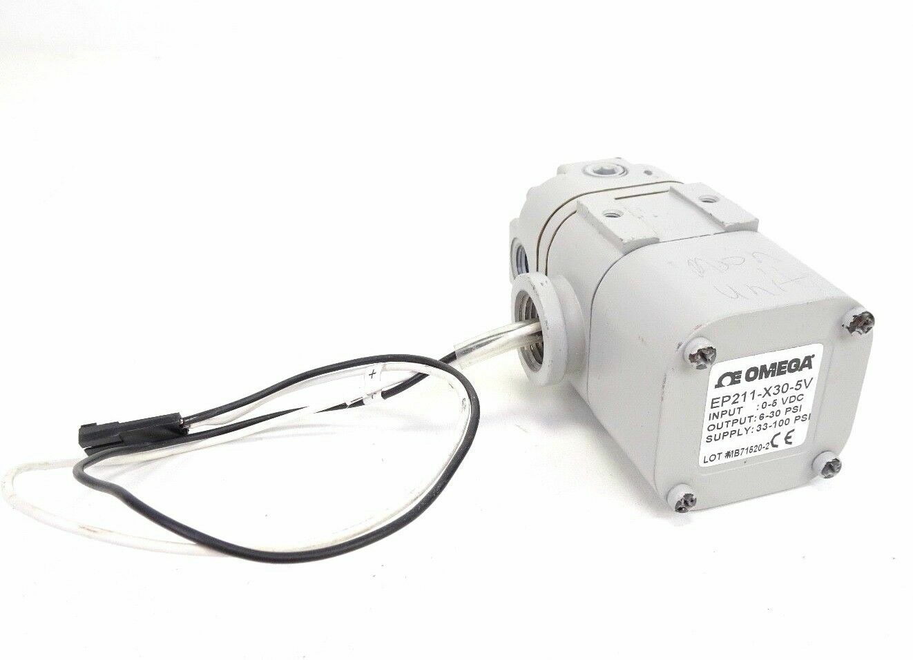 Omega EP211 X30 5V General Purpose Electropneumatic Transducers3