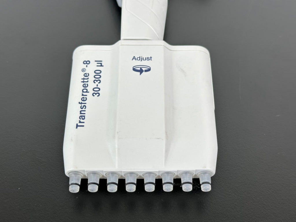 BRAND Transferpette 8 30 300µL Adjustable 8 Channel Pipette Multichannel1
