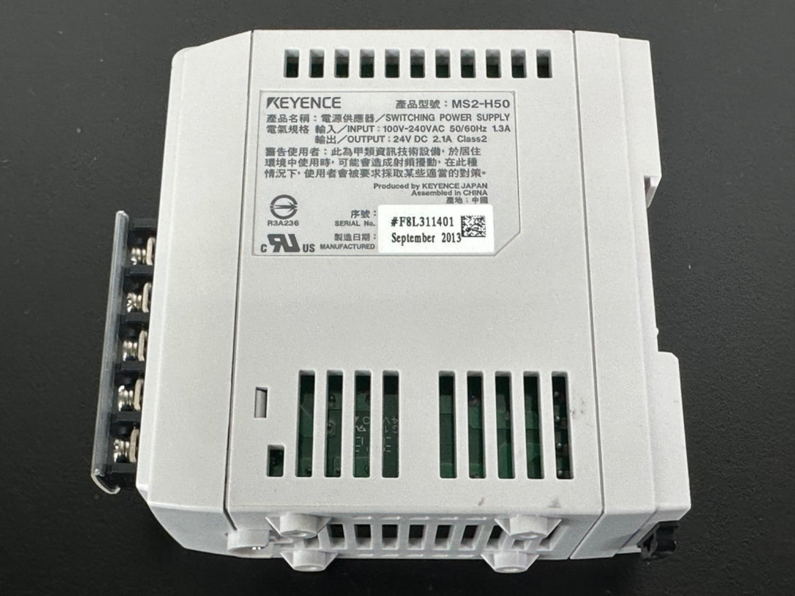 Keyence MS2 H50 Switching Power Supply 24V DC 2.1A Industrial Unit Used2