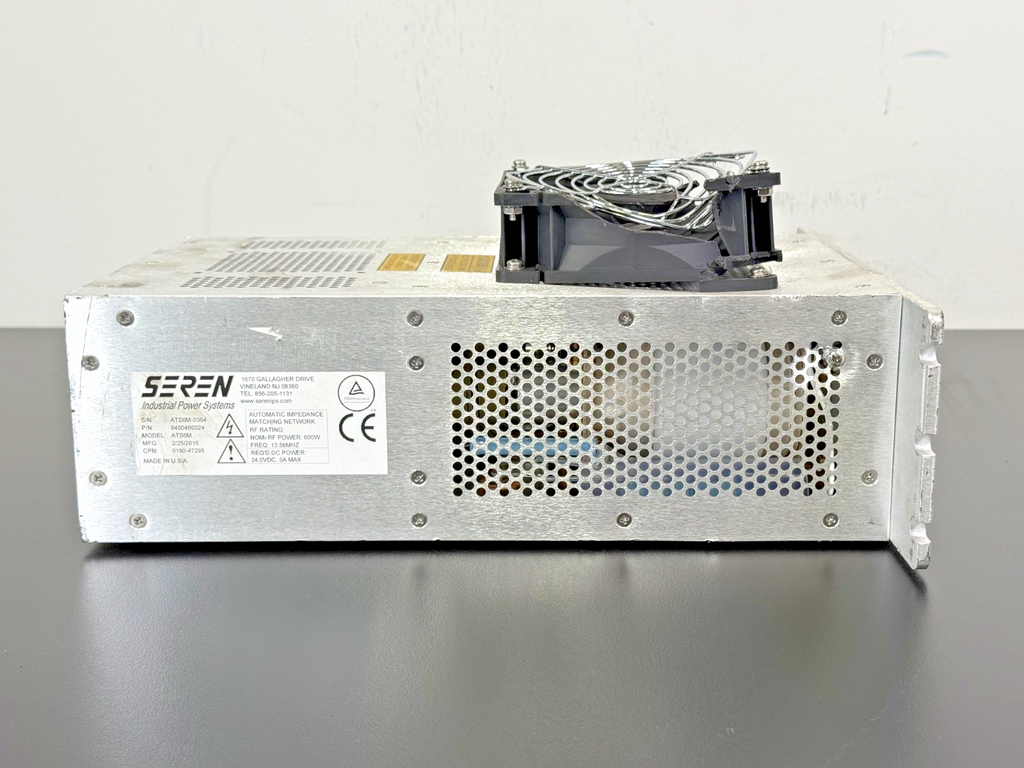 Seren ATS6M RF Matching Network 9400460024 Industrial Power Systems PARTS3
