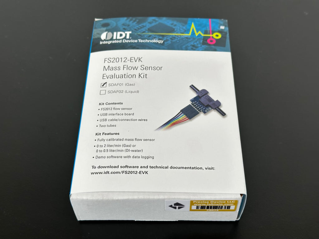 IDT FS2012 EVK Mass Flow Sensor Evaluation Kit Gas SDAF01 USB Interface0