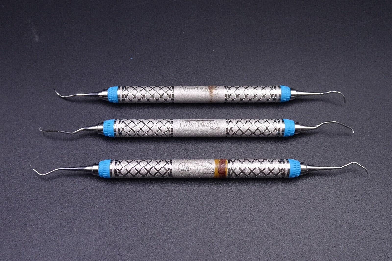 x3) Hu Friedy SCNEVI49, SAS11/149, SC13/149 everedge Dental Curette0