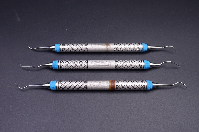 x3) Hu Friedy SCNEVI49, SAS11/149, SC13/149 everedge Dental Curette
