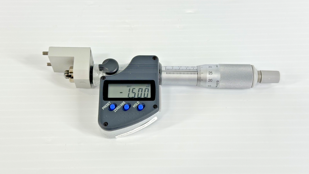 Mitutoyo MHN4 25MX Digimatic Micrometer Head 0 25mm with Mount0