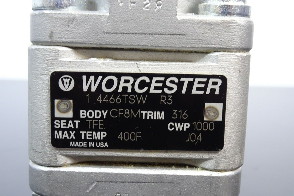 FLOWSERVE WORCESTER Controls CF8M BALL VALVE2