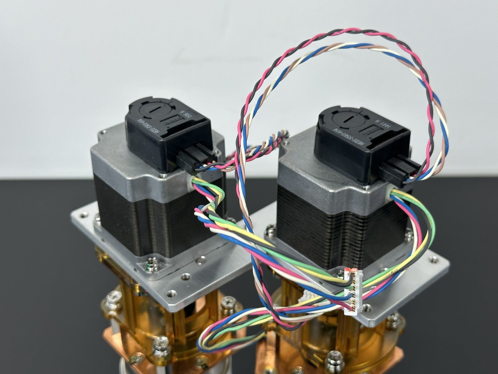 Lot of 2 Meiden SCV Vacuum Actuators w/ Vexta PK266 02AR22 Motors2