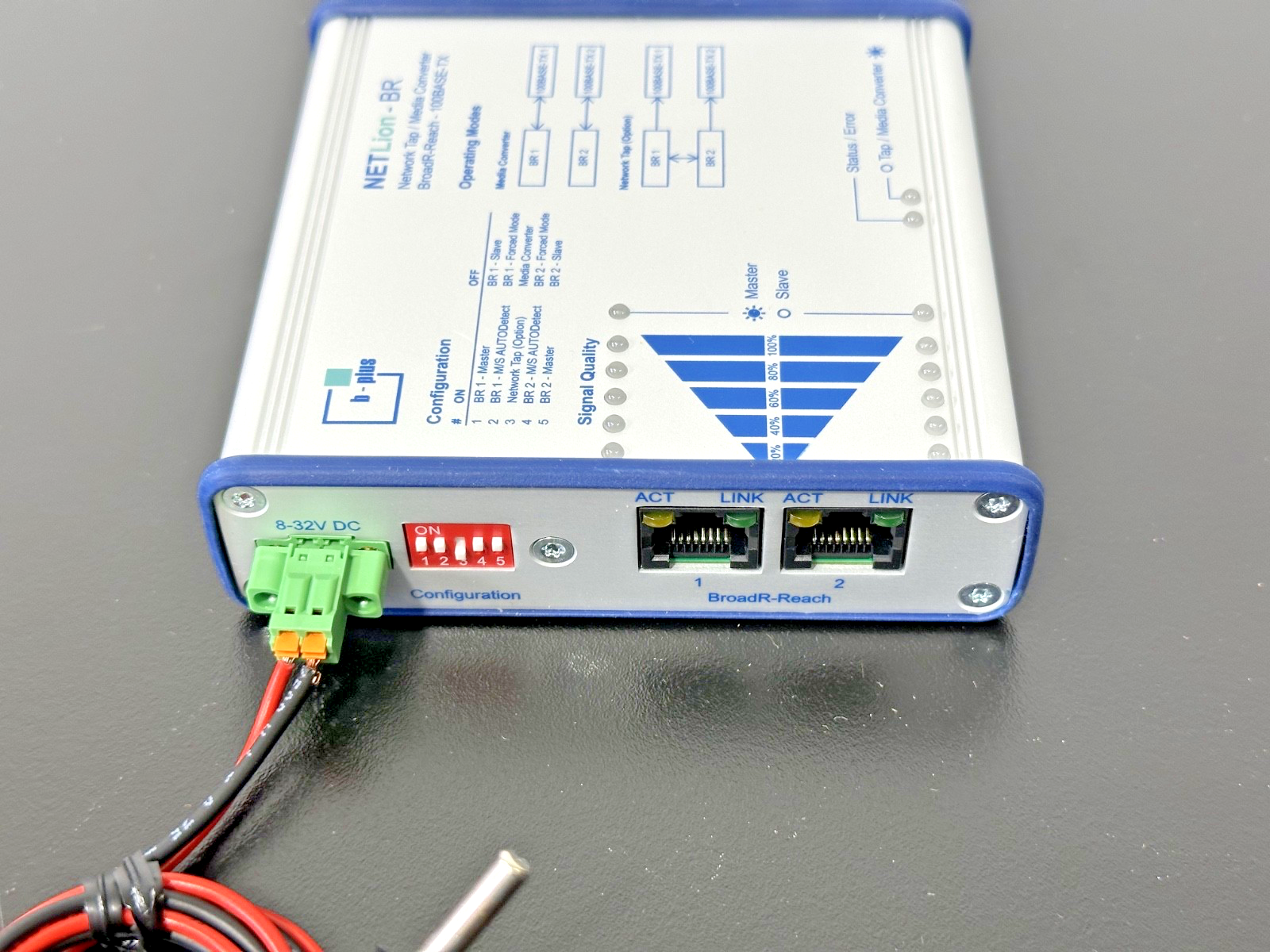 b plus NETLion BR Network TAP Media Converter BroadR Reach 100BASE TX3