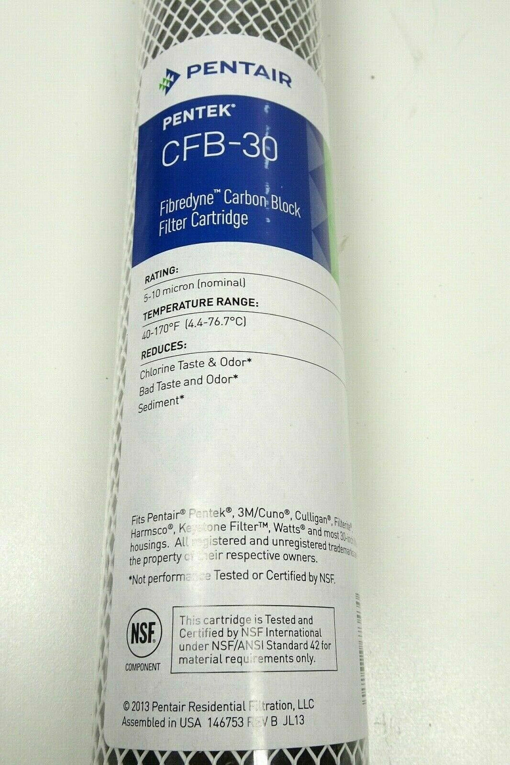 PENTAIR CFB 30 Water Filter   30" Carbon Filter 12 Pack1