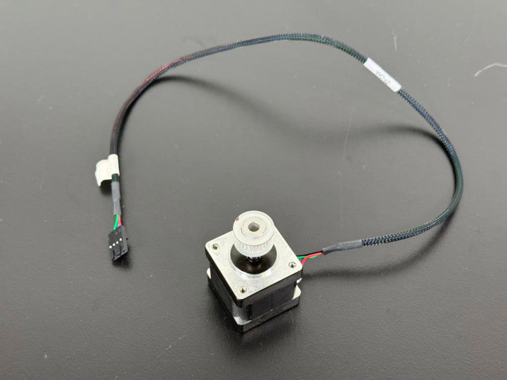 Lin Engineering 3518M 07 RO Stepper Motor w/ Pulley & Cable 0.8A0