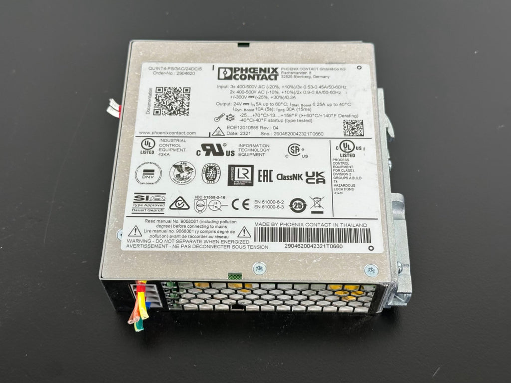 Phoenix Contact QUINT4 PS/3AC/24DC/5 Power Supply 24V 5A 29046200