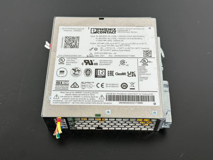 Phoenix Contact QUINT4 PS/3AC/24DC/5 Power Supply 24V 5A 2904620