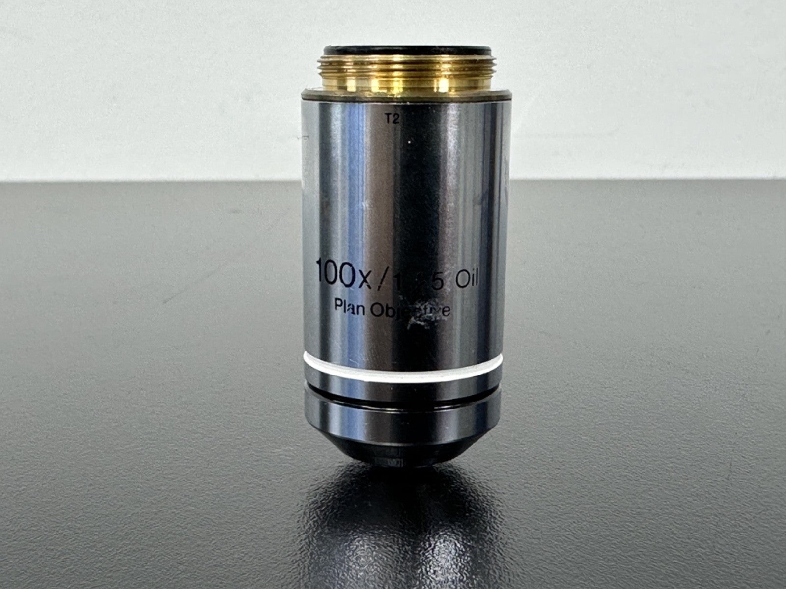 Olympus Plan Objective 100X/1.25 Oil Microscope Objective Lens2