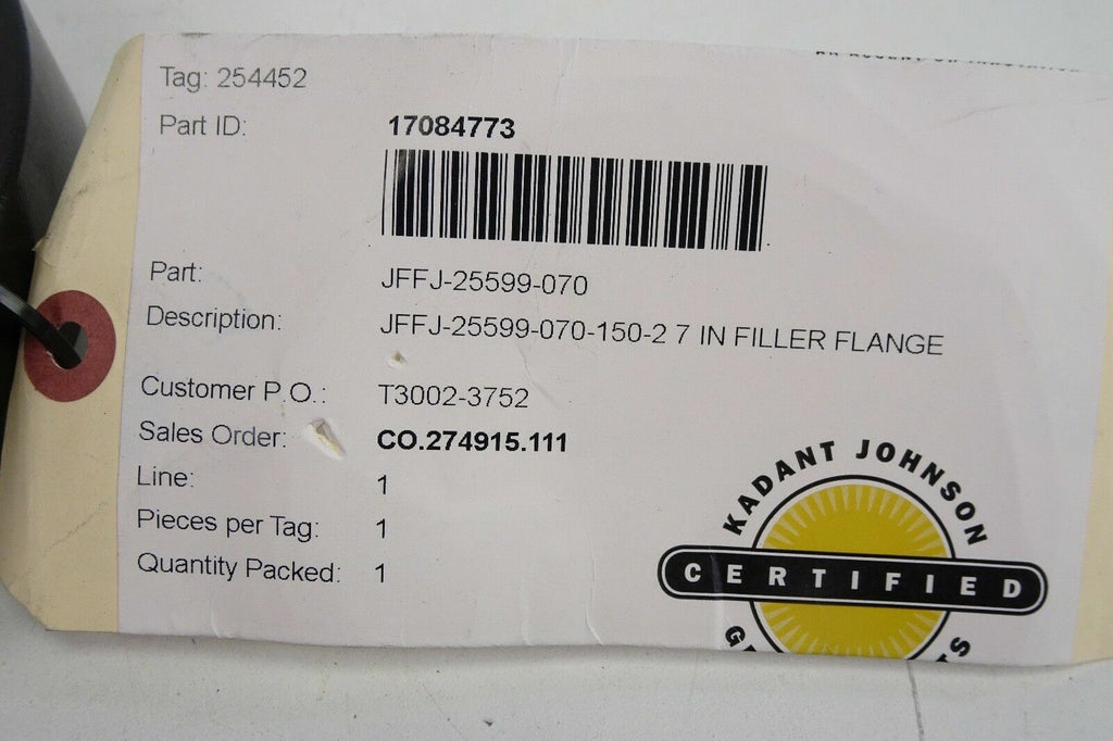 Kadant Johnson Filler Flange JFFJ 25599 0703