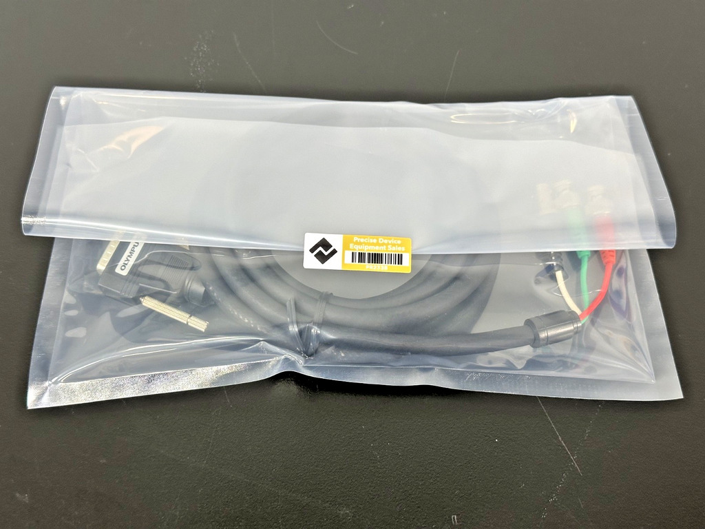 Olympus DSS 151 DB9 to Dual BNC Interface Cable Used Powers On4