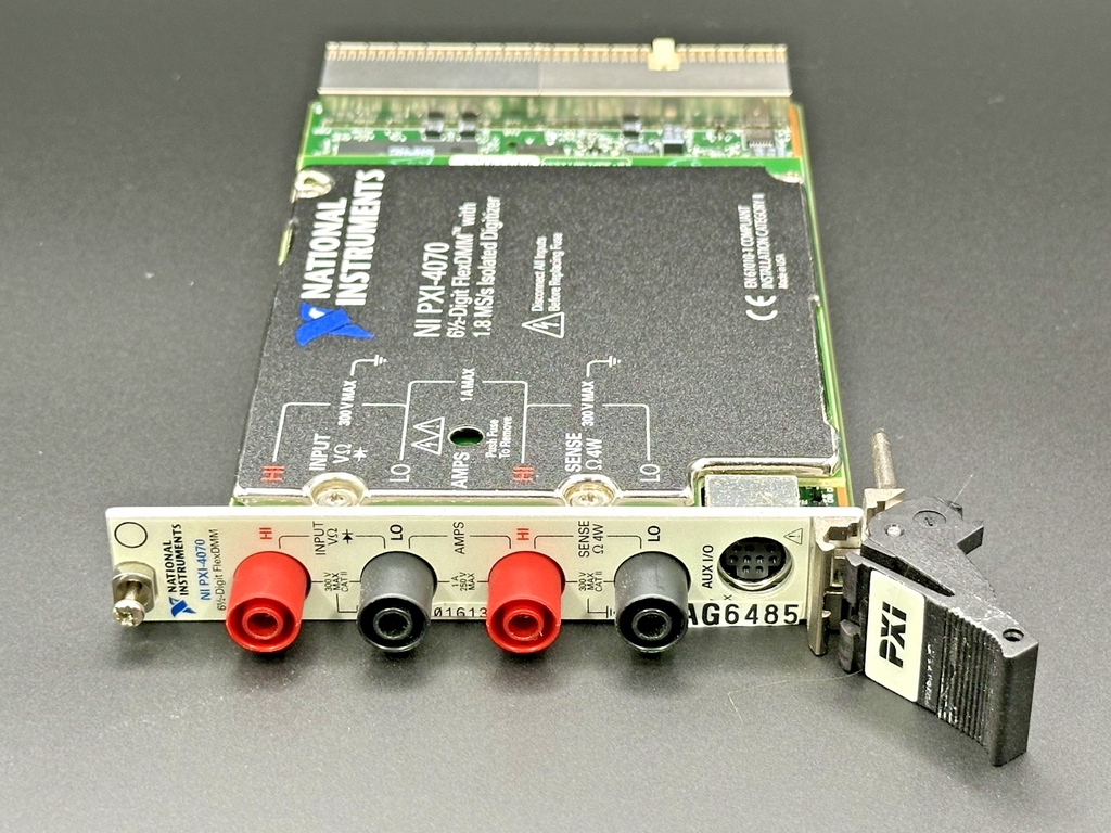 National Instruments NI PXI 4070 6.5 Digit FlexDMM 1.8 MS/s Digitizer Module1