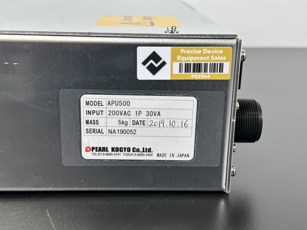Pearl Kogyo APU500 Industrial Power Unit Controller 200VAC4