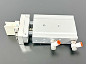 SMC 11 CXSL25TN 30 Z7 Pneumatic Cylinder w/ Auto Switches Used Untested1