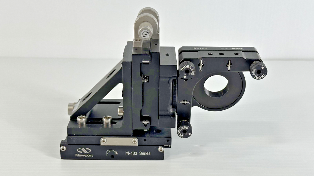 Thorlabs KS1RS Rotation Mount w/ Newport M 433 Multi Axis Stage Assembly7