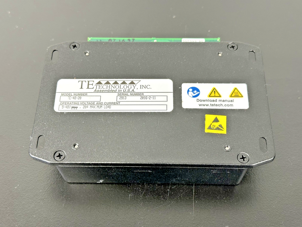 TE Technology TC 48 20 Thermoelectric Temperature Controller 9 48VDC 20A2
