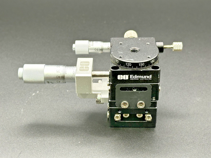 Edmund Optics XYZ Translation Rotation Stage | Used Part Accessory Component