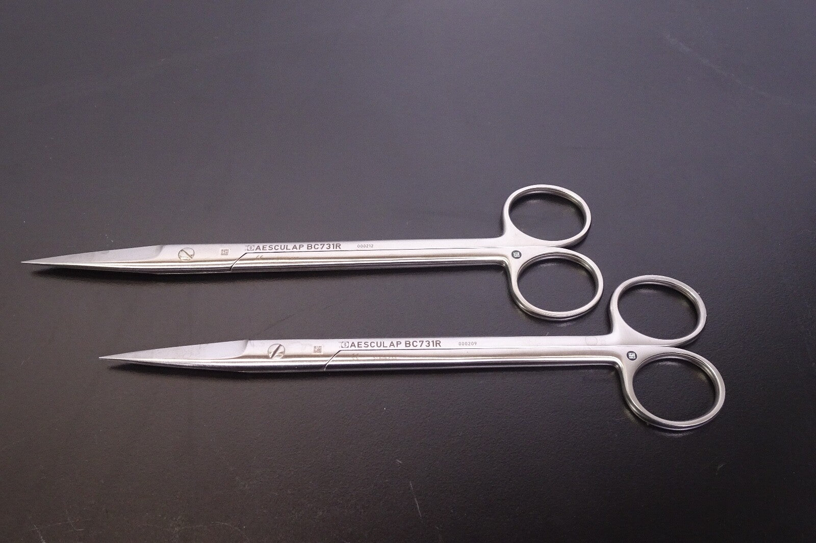 x2) Aesculap BC721R Surgical Scissors0
