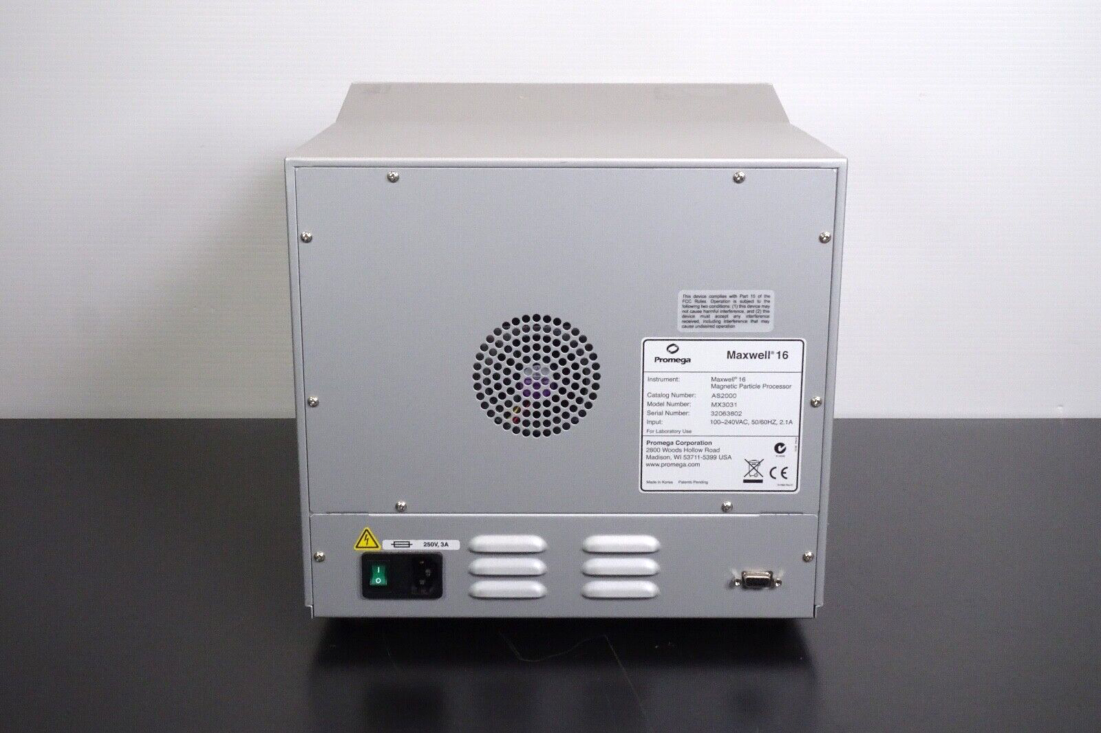 Promega Maxwell 16 Magnetic Particle Processor MX30318