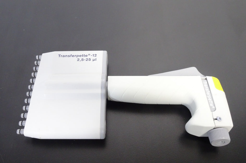 BrandTech Transferpette 12 Channel Manual Pipette 2,5 25uL0