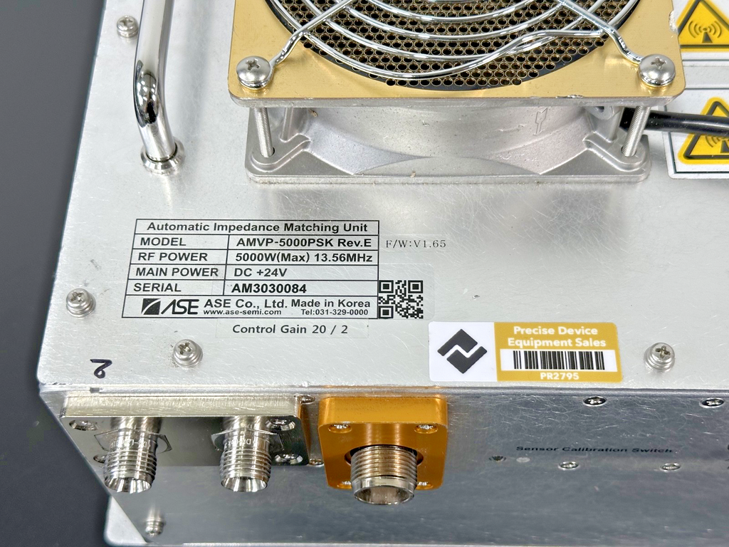 ASE AMVP 5000PSK Rev E Automatic Impedance Matching Unit 5000W 13.56MHz Parts3