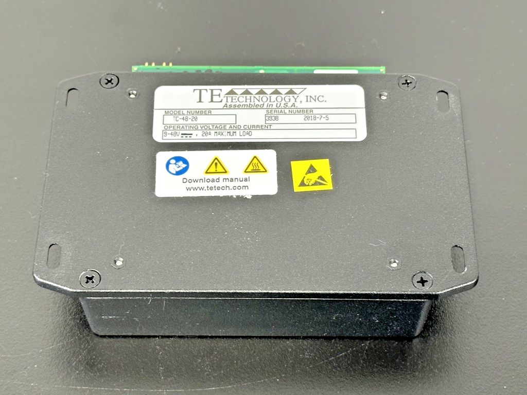 TE Technology TC 48 20 Thermoelectric Temperature Controller 9 48VDC 20A2