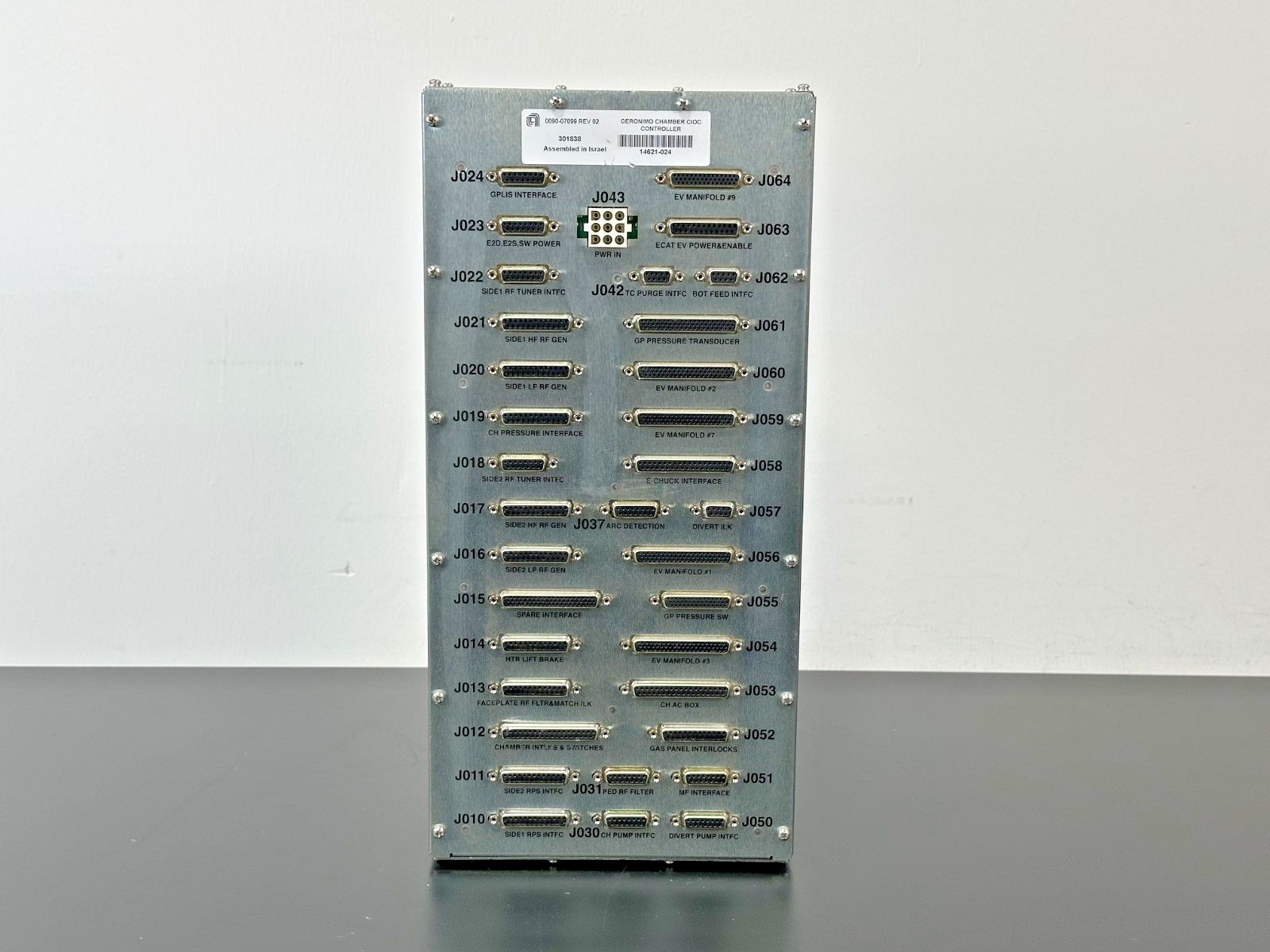 Applied Materials AMAT 0090 07099 REV 02 Geronimo Chamber CIOC Controller Used0